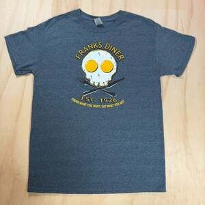 Franks Diner Kenosha WI Unisex T-Shirt Sz Med Guy Fieri Diners Drive-Ins & Dives